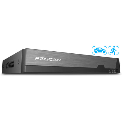 Foscam 5MP HD 8 Channel POE Home Security Camera System,Up To 16TB HDD Capacity