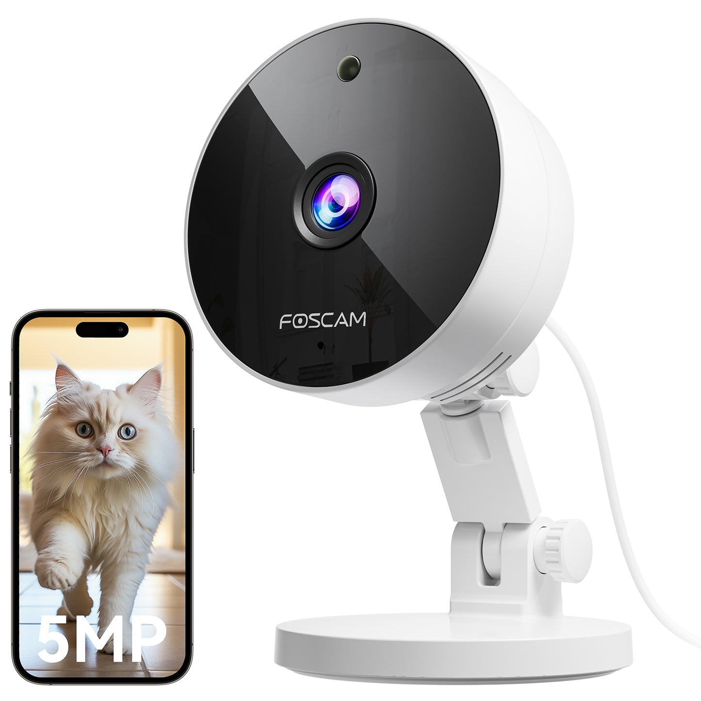 Foscam C5M 3K/5MP Dual-band Wi-Fi IP Camera