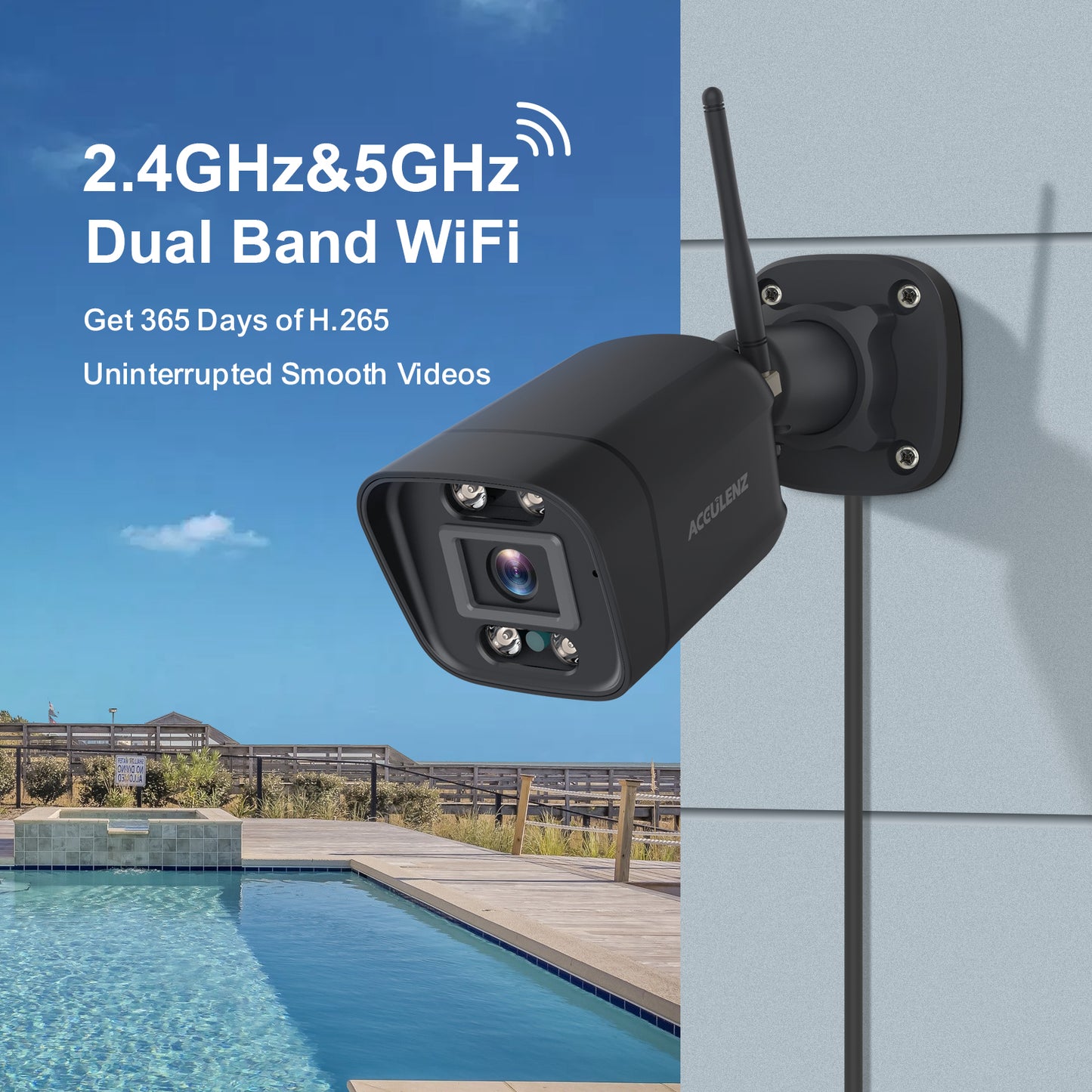 🔥BOGO🔥B5P 5MP 2.4G/5GHz Dual Band WiFi Camera