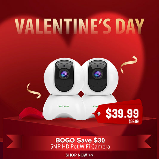 🔥BOGO🔥  5MP HD Pet Camera Indoor 2.5K, 2.4GHz WiFi Camera