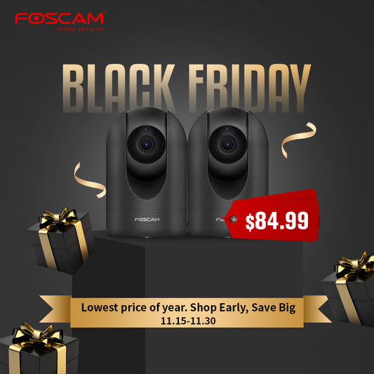 🔥BOGO🔥 Foscam R4S 4MP WiFi Home Security Camera