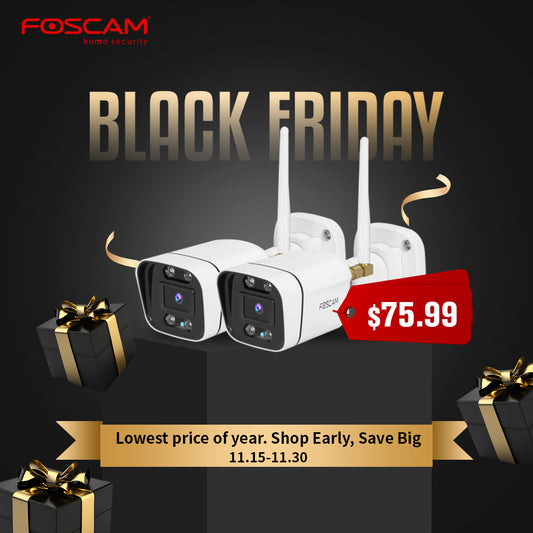 🔥BOGO🔥 Foscam V5P 5G/2.4GHz WiFi Camera for Home Security