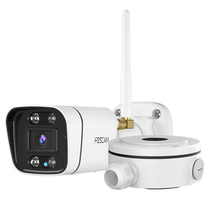 Foscam V8P 8MP WiFi Security Camera with Smart Detection and Waterproof Junction Box