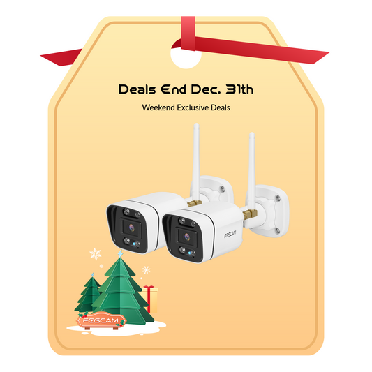 🔥BOGO🔥 Foscam V5P 5G/2.4GHz WiFi Camera for Home Security